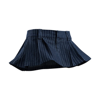 PUSH PUSH - PUSHIE STRIPED MINI SKIRT 條紋短裙 (藍色) P-P164