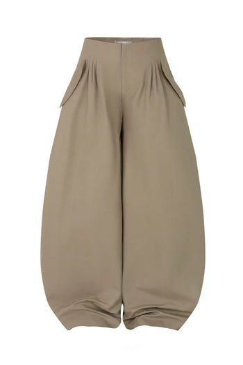 IUE STUDIO- P-U153  CROISSANT BAGGY PANTS