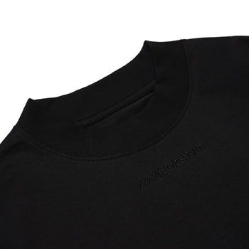 APOSTLE - 26SS SF-01 Embroidered Logo Slim Fit Boxy TEE
