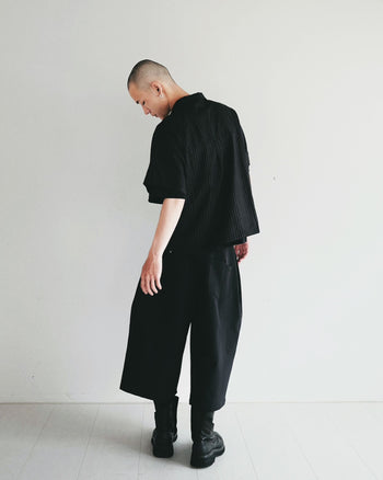 《NEVERLAND》 026.09 Rivet Stripe Shirts T-N1052