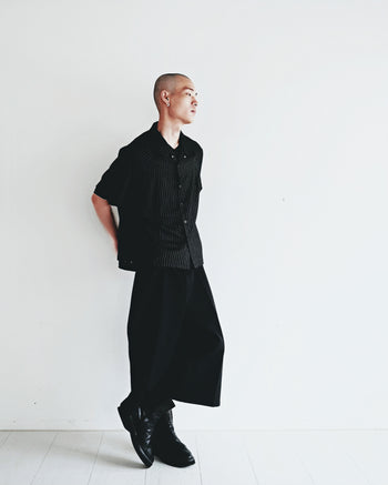 《NEVERLAND》 026.09 Rivet Stripe Shirts T-N1052