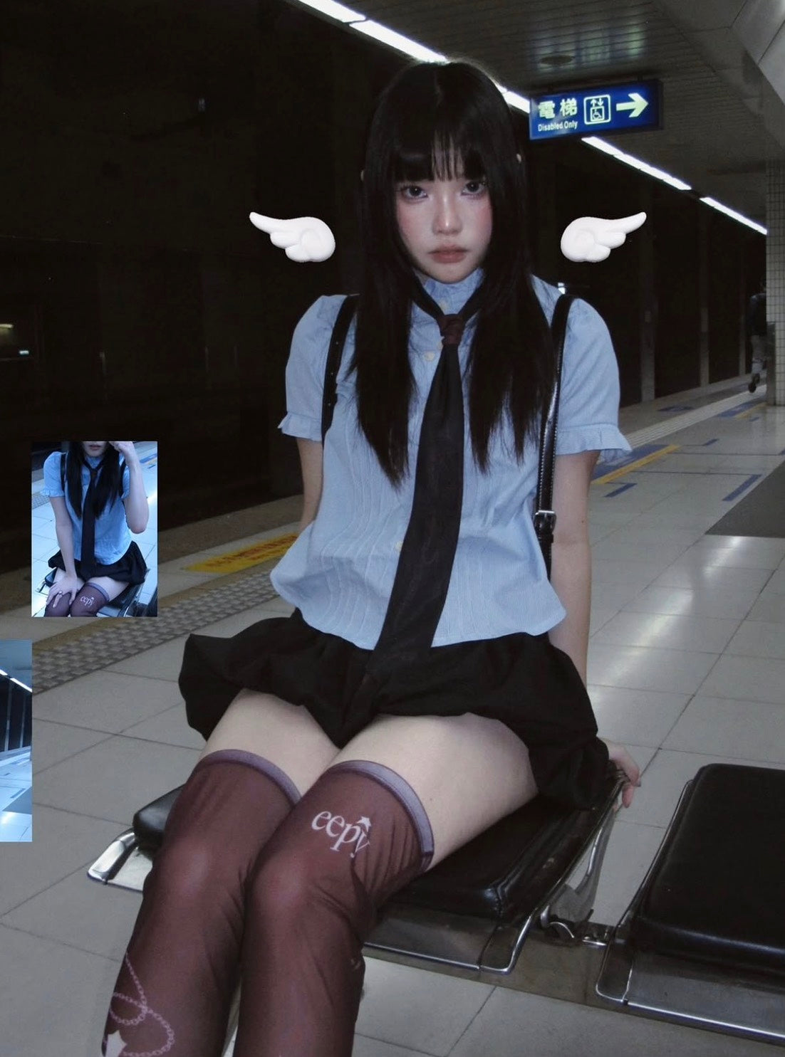 Neoclassical - Dream Tie — Black / Red 撞色領帶（黑紅） AC-A220