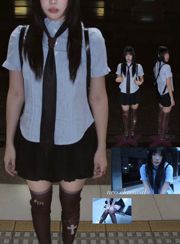 Neoclassical - Dream Tie — Black / Red 撞色領帶（黑紅） AC-A220