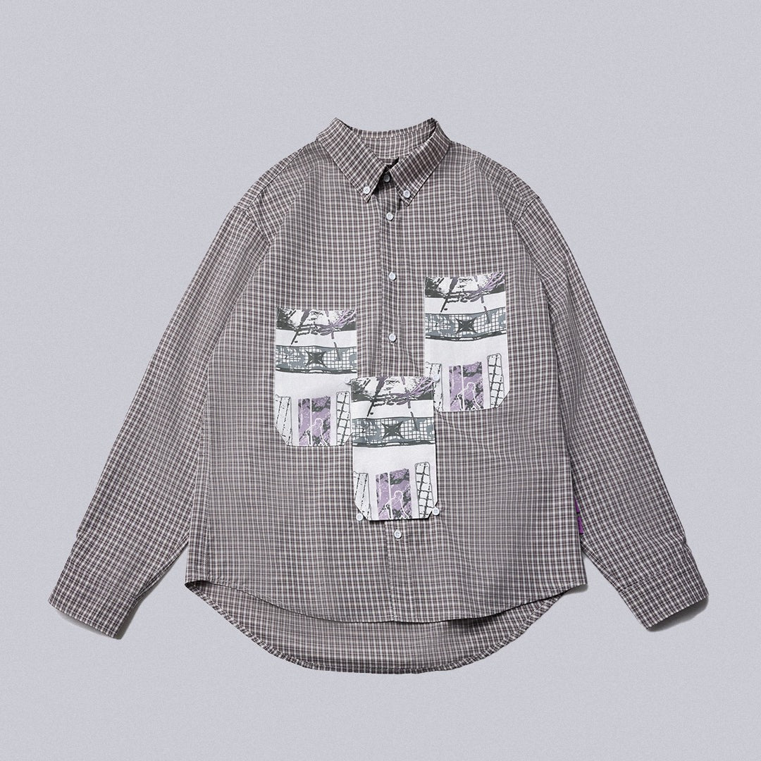 NEISH - Mirror Fragment Shirt (格紋) T-N1133