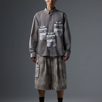 NEISH - Mirror Fragment Shirt (格紋) T-N1133