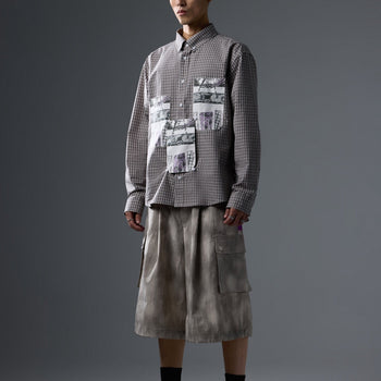 NEISH - Mirror Fragment Shirt (格紋) T-N1133