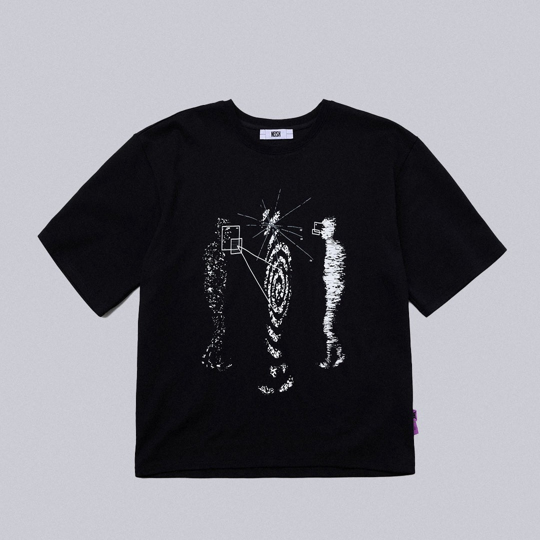 NEISH - Fracture Tee (黑色) T-N1135