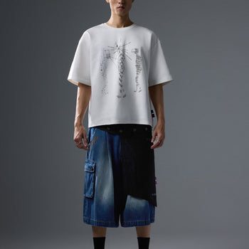 NEISH - Fracture Tee (白色) T-N1135