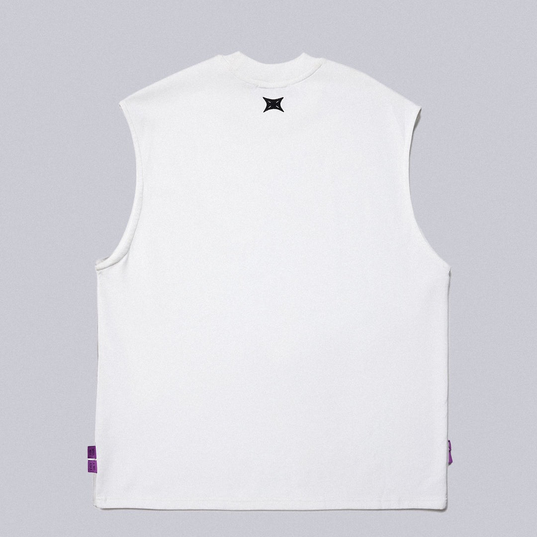 NEISH - Twisted Tank Top (白色) T-N1137