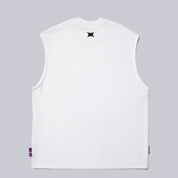 NEISH - Twisted Tank Top (白色) T-N1137