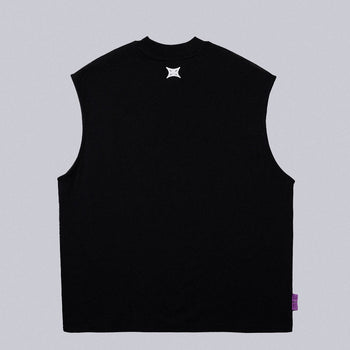 NEISH - Twisted Tank Top (黑色) T-N1137