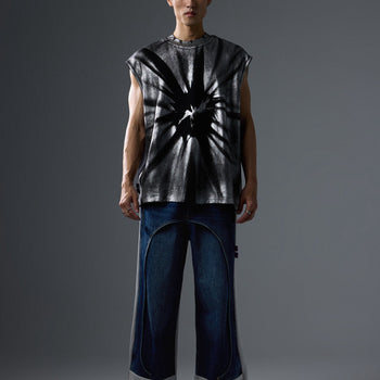 NEISH - Twisted Tank Top (黑色) T-N1137