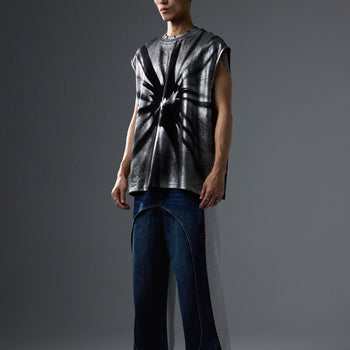 NEISH - Twisted Tank Top (黑色) T-N1137