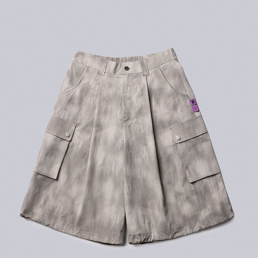 NEISH - Fracture Balloon Shorts (煙灰)  P-N241