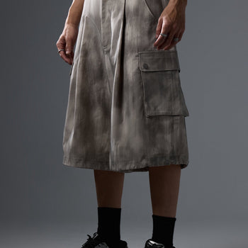 NEISH - Fracture Balloon Shorts (煙灰)  P-N241