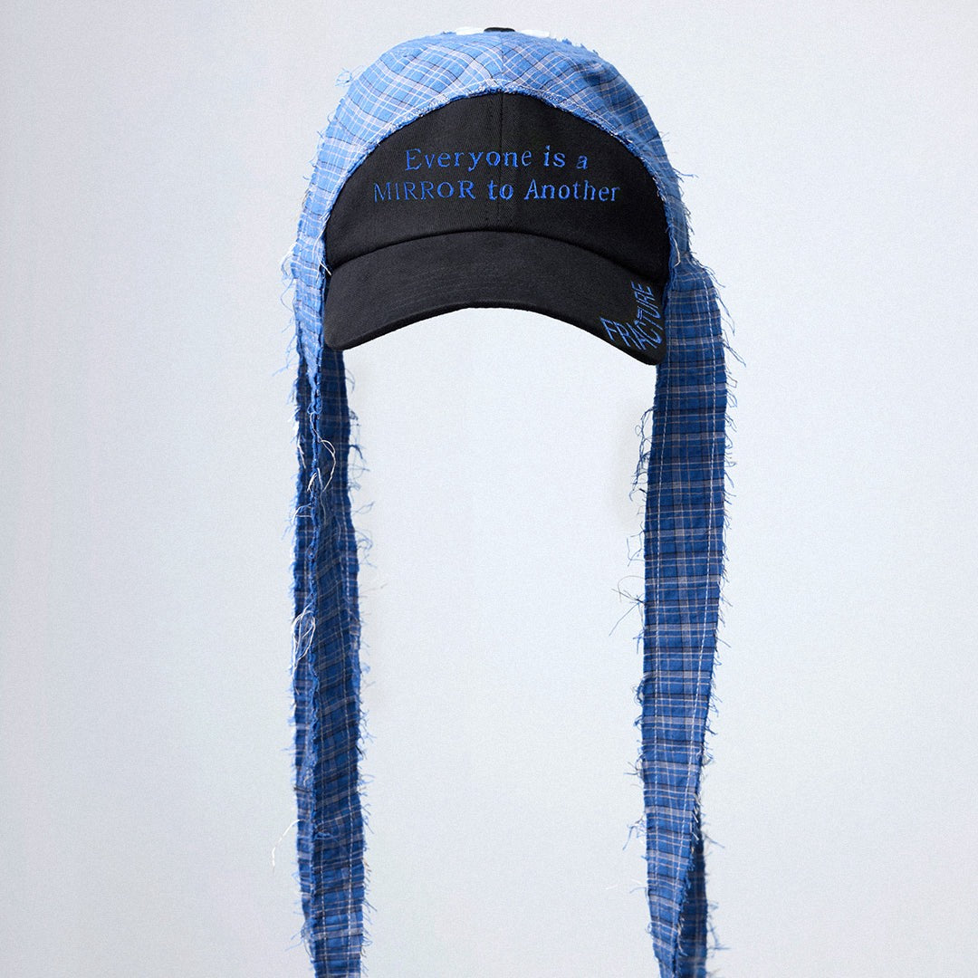 NEISH - Fracture Scarf Hood (藍色）