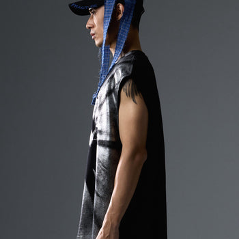 NEISH - Fracture Scarf Hood (藍色）