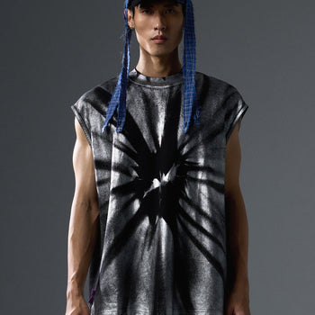 NEISH - Fracture Scarf Hood (藍色）