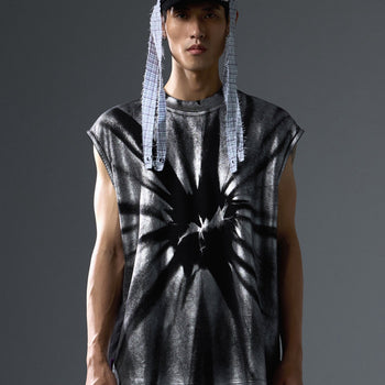 NEISH - Fracture Scarf Hood (白色）