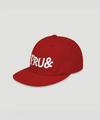 FRU& STITCH LOGO SNAPBACK  [紅色]  AC-f88