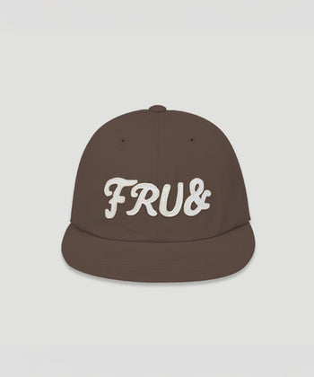 FRU& STITCH LOGO SNAPBACK  [棕色]  AC-f88