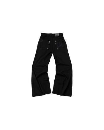 E’TREALOUEST - Embroidered Wide Cut Cargo P-E166