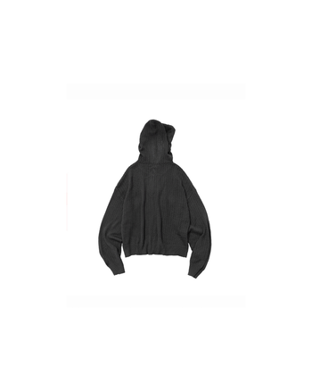E’TREALOUEST - Hole Knit Double Zipper Sweater J-E101