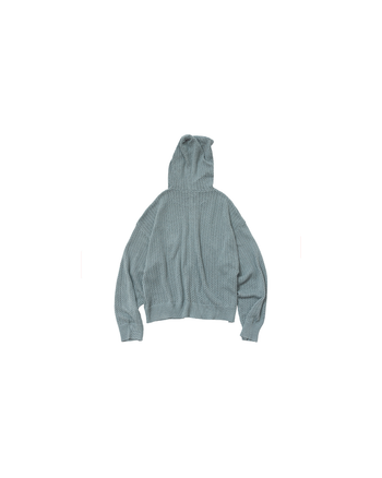 E’TREALOUEST - Hole Knit Double Zipper Sweater J-E101