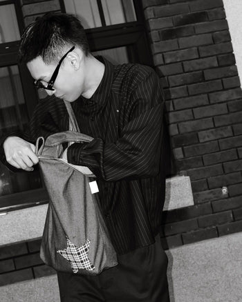 《NEVERLAND 》Plaid Rivet Shirts 鉚釘西裝襯衫
