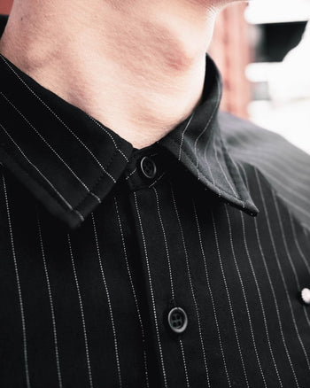 《NEVERLAND 》Plaid Rivet Shirts 鉚釘西裝襯衫