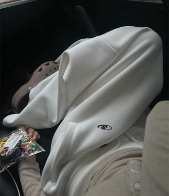 P-M121 魚叄 複合棉寬鬆慵懶運動長褲