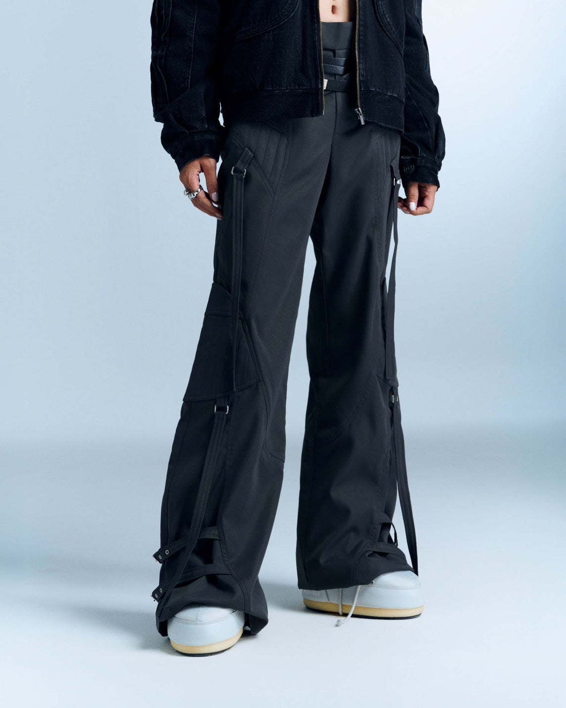 BUNNYHILL - P-B131 BRUME PANTS 微喇工裝褲
