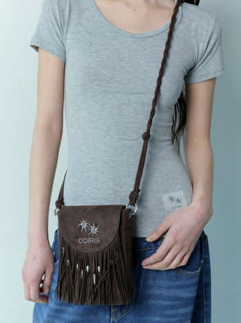 COIRIS - NATIVE WESTERN SUEDE MINI CROSS BAG 麂皮迷你斜背包 AC-C184