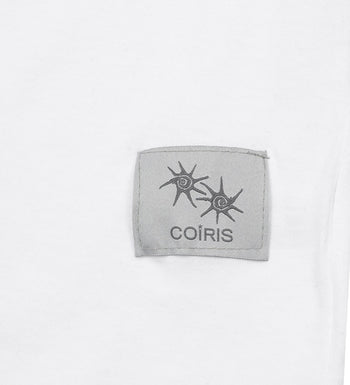 COIRIS - SOLUNA HALF T UNISEX 短袖T [白色] T-C1007