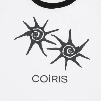 COIRIS - SOLUNA HALF T UNISEX 短袖T [白色] T-C1007