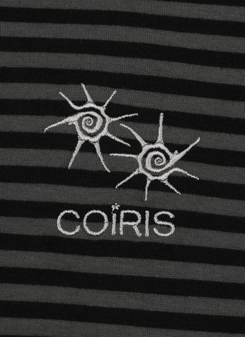 COIRIS - NAIRE RAGLAN STRIPE SLIM HOOD ZIP-UP 條紋外套 J-C99