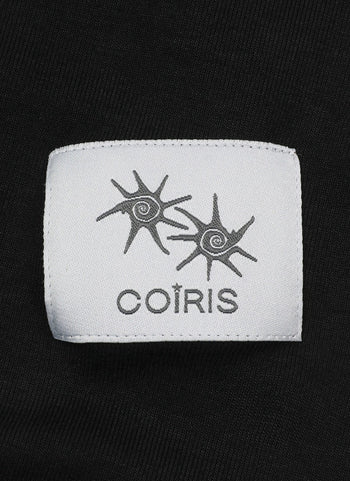 COIRIS - YUNOA HALTER NECK LAYERED LONG SLEEVE T 吊帶長袖  [黑色] T-C1010