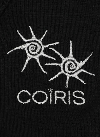 COIRIS - YUNOA HALTER NECK LAYERED LONG SLEEVE T 吊帶長袖  [黑色] T-C1010