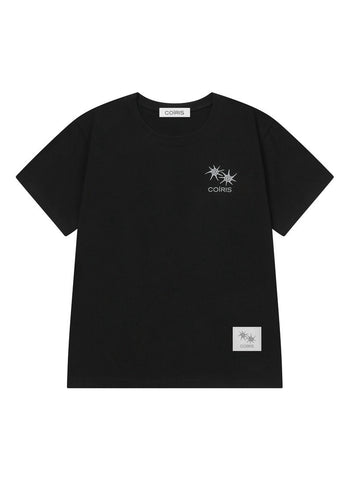 COIRIS - CRAYON HORSE GRAPHIC HALF T 印花短T [黑色] T-C1011