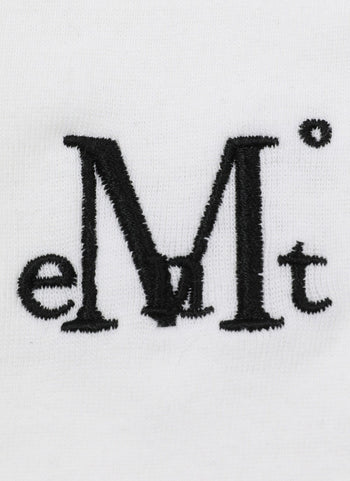 MUCENT -LUKE EYELET LACE-UP CORSET HALF T 綁帶上衣 [白色] T-E1013