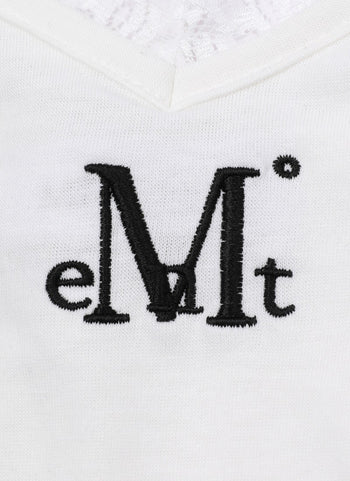 MUCENT - GALIN LACE SLIM FIT SLEEVELESS 蕾絲背心 V-E12