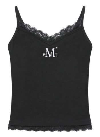MUCENT - GALIN LACE SLIM FIT SLEEVELESS 蕾絲背心 V-E12
