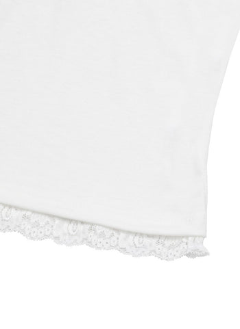 MUCENT - GALIN LACE SLIM FIT SLEEVELESS 蕾絲背心 V-E12