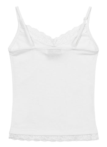 MUCENT - GALIN LACE SLIM FIT SLEEVELESS 蕾絲背心 V-E12