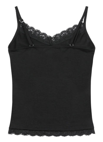 MUCENT - GALIN LACE SLIM FIT SLEEVELESS 蕾絲背心 V-E12