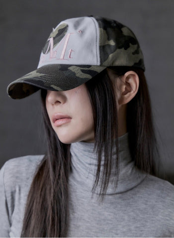 MUCENT - MUCENT SIGNATURE HEART PATCH BALL CAP 棒球帽 [迷彩] AC-E189