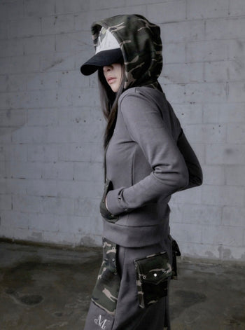 MUCENT - MUCENT SIGNATURE HEART PATCH BALL CAP 棒球帽 [黑色] AC-E189
