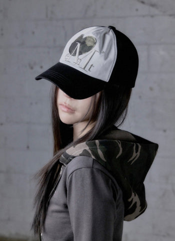 MUCENT - MUCENT SIGNATURE HEART PATCH BALL CAP 棒球帽 [黑色] AC-E189