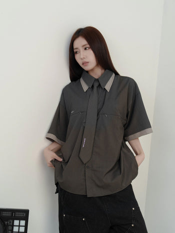 SATIVA STUDIO 2025 S/S TS-03 “Deconstruct” Shirt