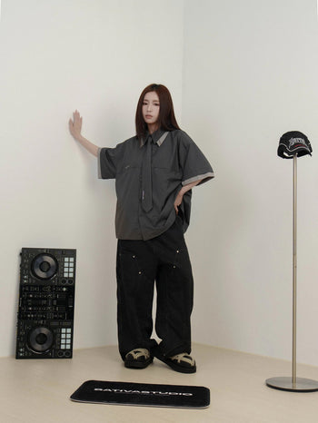 SATIVA STUDIO 2025 S/S TS-03 “Deconstruct” Shirt